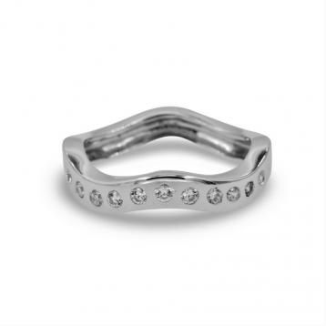 925 Silver Cubic Zirconia Ring