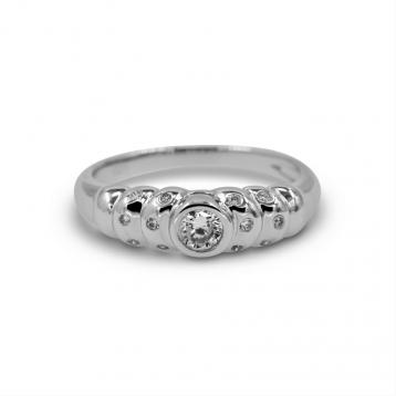 925 Silver Cubic Zirconia Ring