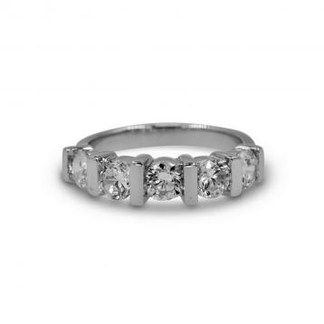 925 Silver Cubic Zirconia Ring