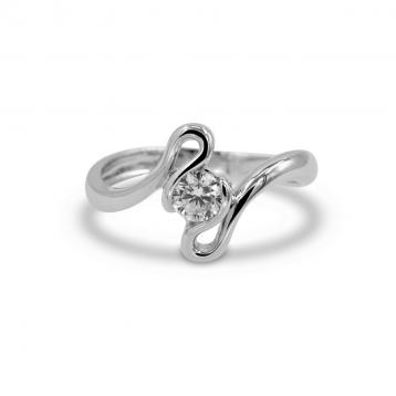 925 Silver Cubic Zirconia Ring