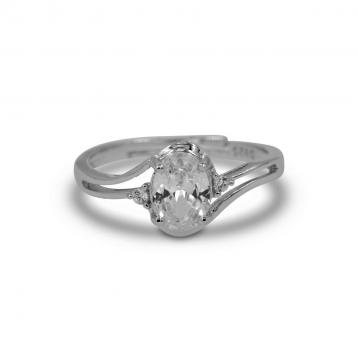 925 Silver Cubic Zirconia Ring