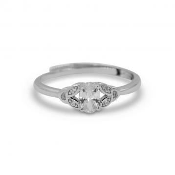 925 Silver Cubic Zirconia Ring