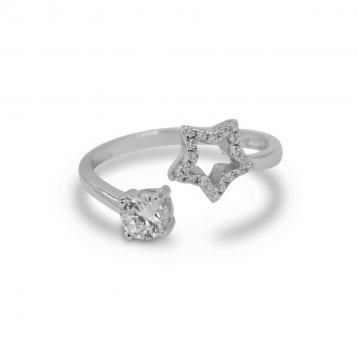 925 Silver Cubic Zirconia Ring