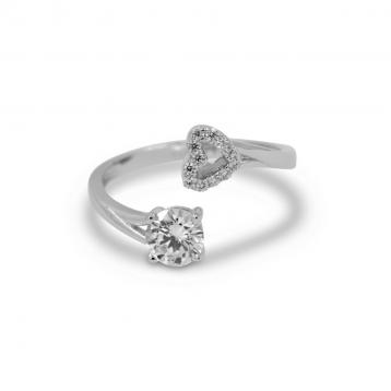 925 Silver Cubic Zirconia Ring