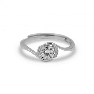 925 Silver Cubic Zirconia Ring