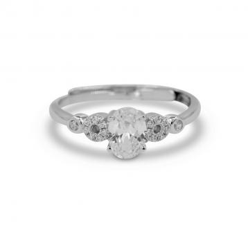 925 Silver Cubic Zirconia Ring