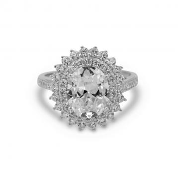 925 Silver Cubic Zirconia Ring