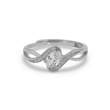 925 Silver Cubic Zirconia Ring