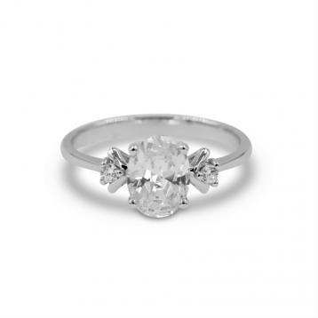 925 Silver Cubic Zirconia Ring