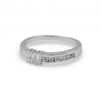 925 Silver Cubic Zirconia Ring