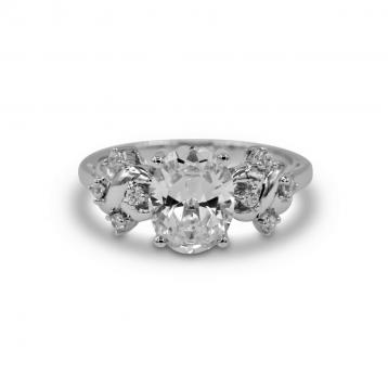 925 Silver Cubic Zirconia Ring