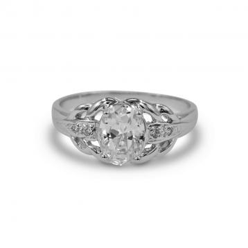 925 Silver Cubic Zirconia Ring