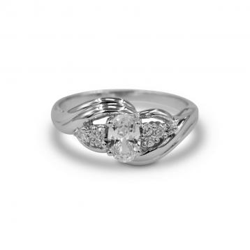 925 Silver Cubic Zirconia Ring