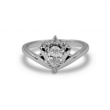 925 Silver Cubic Zirconia Ring