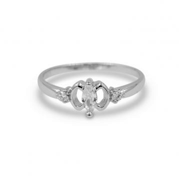 925 Silver Cubic Zirconia Ring