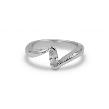 925 Silver Cubic Zirconia Ring