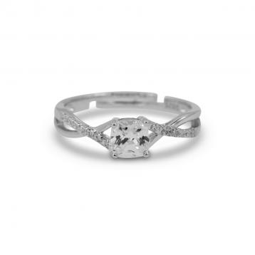 925 Silver Cubic Zirconia Ring