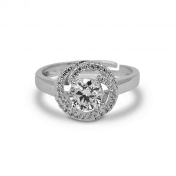 925 Silver Cubic Zirconia Ring