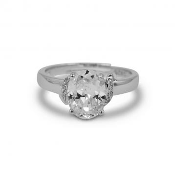 925 Silver Cubic Zirconia Ring