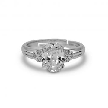 925 Silver Cubic Zirconia Ring