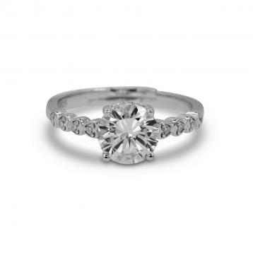 925 Silver Cubic Zirconia Ring