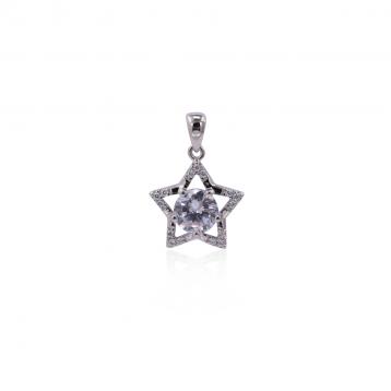 925 Silver Cubic Zirconia Pendant