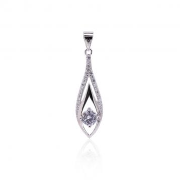 925 Silver Cubic Zirconia Pendant