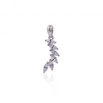 925 Silver Cubic Zirconia Pendant