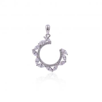 925 Silver Cubic Zirconia Pendant