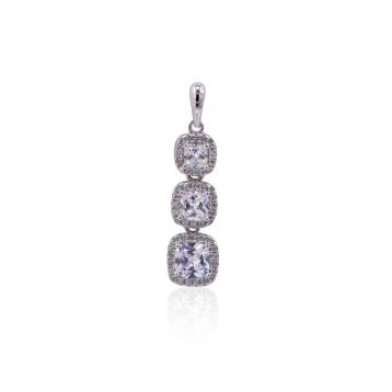 925 Silver Cubic Zirconia Pendant