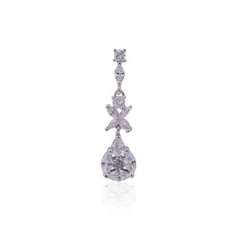 925 Silver Cubic Zirconia Pendant