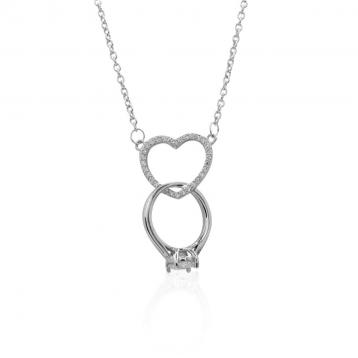 925 Silver Cubic Zirconia Necklace