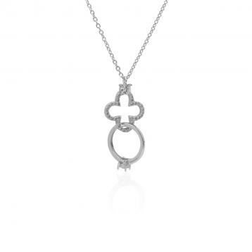 925 Silver Cubic Zirconia Necklace