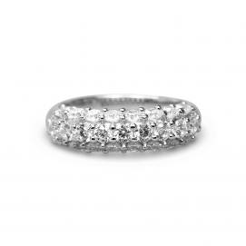 925 Silver Cubic Zirconia Ring