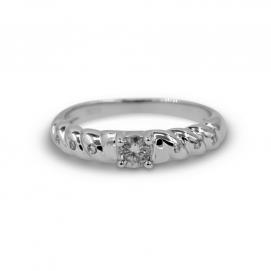 925 Silver Cubic Zirconia Ring