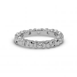 925 Silver Cubic Zirconia Ring