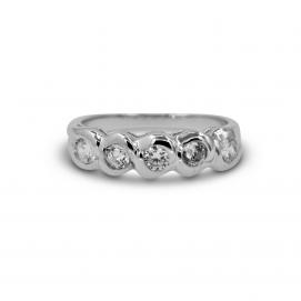 925 Silver Cubic Zirconia Ring