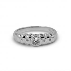 925 Silver Cubic Zirconia Ring