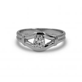 925 Silver Cubic Zirconia Ring