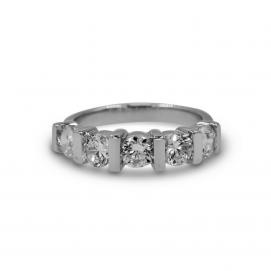 925 Silver Cubic Zirconia Ring