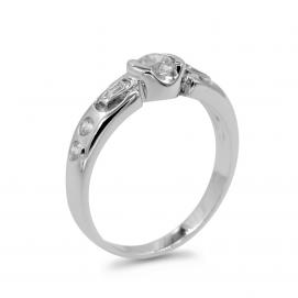 925 Silver Cubic Zirconia Ring