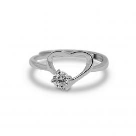 925 Silver Cubic Zirconia Ring