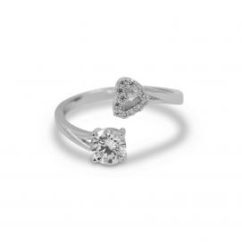 925 Silver Cubic Zirconia Ring