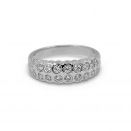 925 Silver Cubic Zirconia Ring
