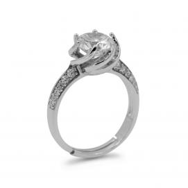 925 Silver Cubic Zirconia Ring