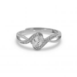 925 Silver Cubic Zirconia Ring