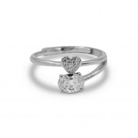 925 Silver Cubic Zirconia Ring