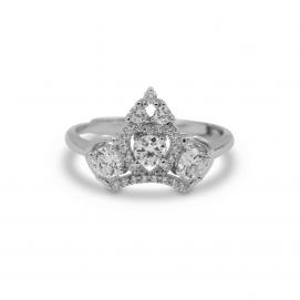 925 Silver Cubic Zirconia Ring