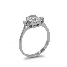 925 Silver Cubic Zirconia Ring