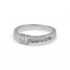 925 Silver Cubic Zirconia Ring